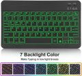 DINGRICH iPad 9th/8th/7th Generation Case with Keyboard,Compatible with iPad 10.2 9th / 8th / 7th Gen /Air 10.5 3rd Gen,Smart Case Cover,with Bluetooth Backlit Keyboard, Black. 