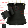 9 Steel Bones Waist Trainer Body Shaper Adjustable Belly Tummy Control Snatch Me Up Wrap Stretch Bands Slim Body Shaper Women.