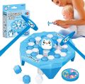 Save The Penguin Ice Game, Super Ice Breaker Penguin, Parent-child Interactive Children's Desktop Toy, Penguin Trap Ice Breaker Board Game with Hammer, Family Parent-Child Ice Breaker Set. 
