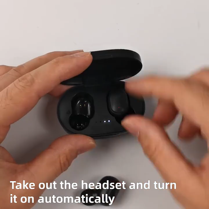 SenBenBao A6S TWS Headset Wireless Earphones Bluetooth Headphones Sport Stereo Fone Bluetooth Earbuds for All SmartPhones