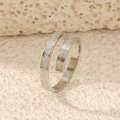Ayatul Kursi Tarnish Free Stainless Steel Rings Silver Tarnish Free For Women Jewelry. 