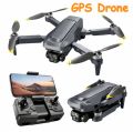 Brushless Motor Drone G.P.S Drone Dual Positioning 4K Dual Camera Obstacle Avoidance Drone LIVE VIDEO Recording. 