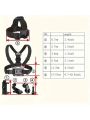 Adjustable Chest Mount Phone Holder 360° Rotation Body Strap Phone Mount for First Person View POV Video Recording Vlog Hiking.