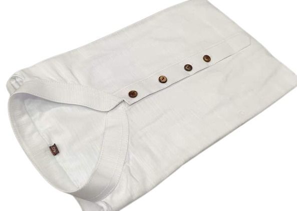 Khadi Panjabi Premium Quality White Color For Men