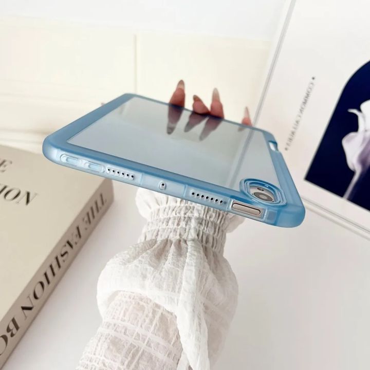 HD%20Transparent%20Case%20for%20IPad%20Air%20M3%2011%202025%20Air6/5/4%20M2%20Pro11%20M4%20TPU%20Soft%20Funda%20for%20IPad%20A16%2011/10th%20Mini7%20A17Pro%20Pen%20Slot%20Cover%20-%20Image%204