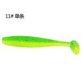 10Pcs/Bag 70mm 90mm 120mm Swim Bait Lure Soft Plastics 2 Inch Saltwater Paddle Tail Swimbait.