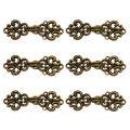6Pcs Retro Scarf Clasp Sweater Metal Buttons Connection Buckle Cape Cloak Clasp Cheongsam Buckle.