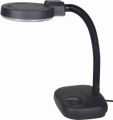 Table Lemp With Magnifying Lens For Study And Work Ultra Bright Lamp With On And Off Button. 