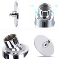 High Pressure Shower Head 8 Inch Rain Showerhead G1/2 Adjustable Bathroom Shower Head Spray Showerhead Polished Chrome Bath Rain. 
