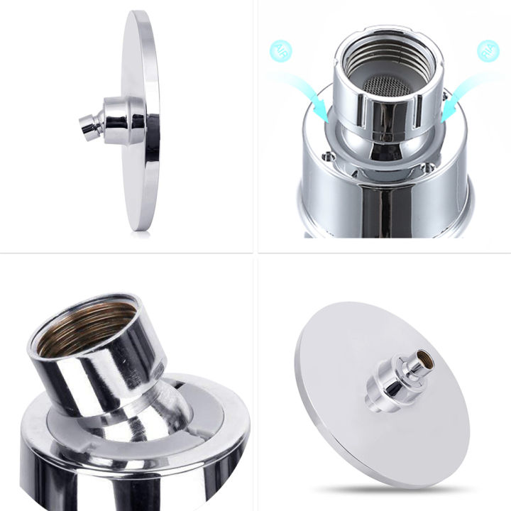High%20Pressure%20Shower%20Head%208%20Inch%20Rain%20Showerhead%20G1/2%20Adjustable%20Bathroom%20Shower%20Head%20Spray%20Showerhead%20Polished%20Chrome%20Bath%20Rain%20-%20Image%205
