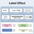 Marklife P15 Thermal Label Sticker Label Paper Tape For Mini Thermal Printer White Color Self-adhesive Paper For P12 Q30 Printer. 