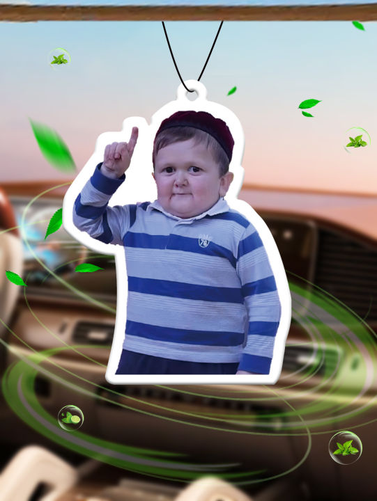 Hasbulla Car Air Freshener Pendant Lasts for 90 Days, Natural Aromatherapy, Same Fragrance as the Intercontinental Hotel Lobby, Luxury Boutique Perfume Quality