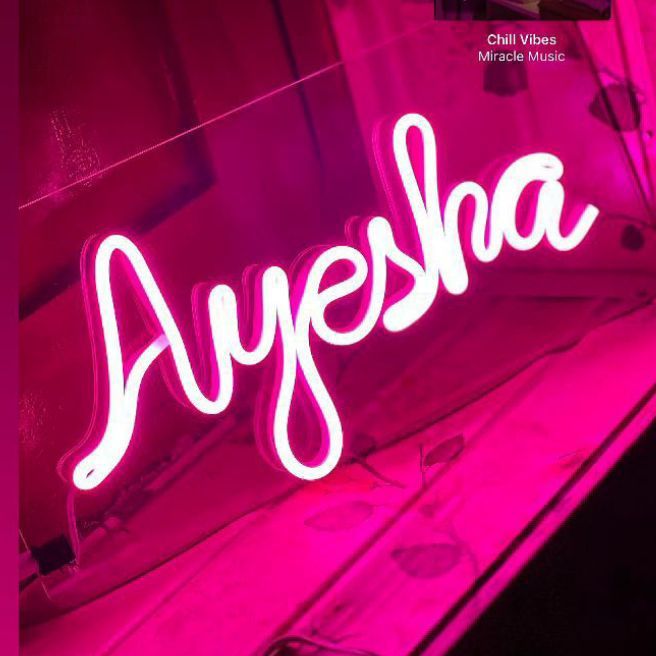 Customised Neon Sign