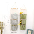 3 Pockets Hanging Organizers Waterproof Hanging Storage Bag Wall Mounted Closet Organizer Bear Flamingo Sundries Bags Home Decor.