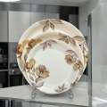 Customise Dinner Set Premium Quality Melamine Double Glaze High Quality Dinner Sets Dinnerware Sets With Double Polish Plates And Bowl Set Premium Luxury Quality Heavy Weight Oven Safe. 