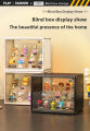 Pop Mart 3-Tier Acrylic Display Case - Dustproof Step Shelf for Anime Cars, Action Figures & Jewelry Organizer. 