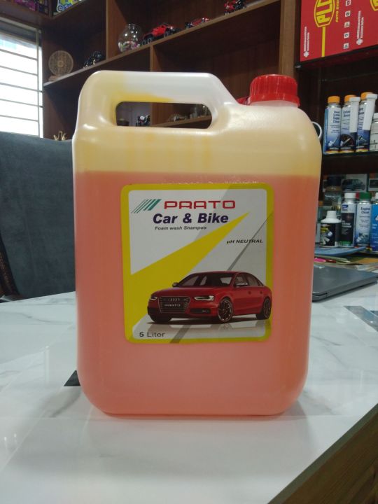 Moto Care Snow Foam Car Wash Shampoo - 5L