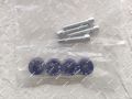 Motorcycle Handle Bar Fancy Nut Bolt CNC Aluminium 4 PC Set For Honda CD-70 & CG-125 Bike. 