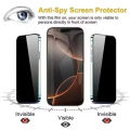2PCS Privacy Screen Protector for Samsung S25 Ultra S24 S25 Plus S22 S23 Plus FE S24 Ultra S25+ Anti-spy Tempered Glass Cover.