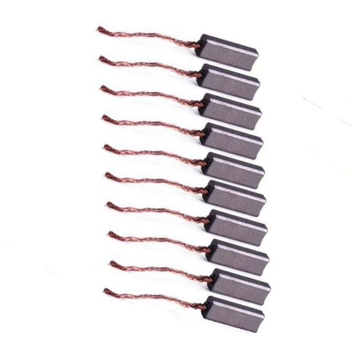 New%2010/20pcs%20Carbon%20Brushes%20Wire%20Leads%20Generator%20Generic%20Electric%20Motor%20Brush%20Replacement%204.5%20x%206.5%20x%2020mm%20-%20Image%202