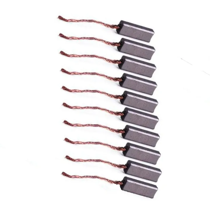 New%2010/20pcs%20Carbon%20Brushes%20Wire%20Leads%20Generator%20Generic%20Electric%20Motor%20Brush%20Replacement%204.5%20x%206.5%20x%2020mm%20-%20Image%202