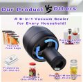 Kitchen Min Mason Jar Vacuum Sealer Kit Pump Machine Electric Automatic Jar Sealer Set for Food Preservation with Mason Jar Lids.