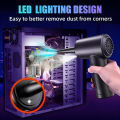 Protable Air Duster for Computer Cleaning 51000RPM Cordless Compressed Air Blower with LED Light for PC computers Keyboard Clean.