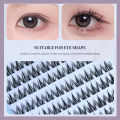 BQI 10 Rows Glue-Free Natural False Eyelashes Convenient Makeup Tool, Soft & Comfortable Wearing Lower Eyelashes. 
