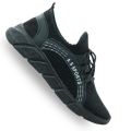 Men's Running Shoes Men's Slip-on Shoes Tennis Walking Casual Shoes Black Gym Breathable Rubber Work Shoes. 