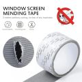 Window Screen Repair Tape Self Adhesive Mesh Tape Net Door Fix Patch Anti Insect Mosquito Mesh Broken Holes Repairing.