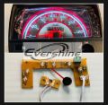 70cc Meter led glowing kit with glowing red niddle. 