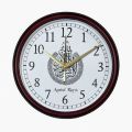 Premium Quality stylish round shape small Arabic Decorative Wall Clock_ Black. 