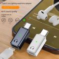 Type C To IOS Headphone Audio Adapter USB C Male To IOS Female Connectors for iPhone 16 iPad Samsung Macbook Earphone Converter. 