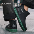 Fashionable Adult Short Rain Boots Waterproof Ankle Shoes Anti-Slip Durable  Footwear For Men Women Suitable for Rainy Day. 