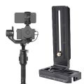 L Bracket Camera Mounting Quick Release Plate for DJI Ronin S SC Gimbal Vertical Stabilizer Camera Replacement Parts. 