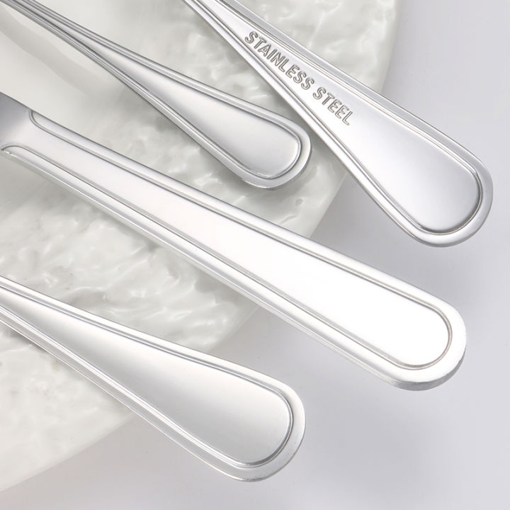 6/30pcs%20Stainless%20steel%20cutlery%20set%20steak%20knife%20and%20fork%20dessert%20fork%20and%20spoon%20high-end%20suitable%20for%20restaurants%20and%20hotels%20-%20Image%205
