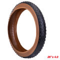 Bike Tires 20 x 3.0 / 26 x 4.0 / 20 x 4.0 Inch Fat Bike Inner Tube Rubber Bike Folding Tires Snow Beach Bicycle Replacement Tire. 