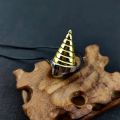 Anime Tengen Toppa Gurren Lagann Tengentoba Core Drill Pendant Necklace for Women Men Gold Color Pendant Fans Collection Jewelry. 