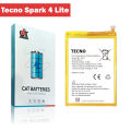 Original 4000mAh Battery BL-39LT - CAT Original - For Tecno Spark 4 Lite. 