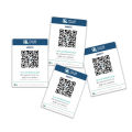 QR code payment label (plastic case, mobile case) QR code scanner, money transfer label for shop. 