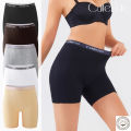 FINETOO Cotton Seamless High Waist Underwear Women's Female Cycling Panties Summer Safety Pants Safety Under Skirt Dress Shorts. 