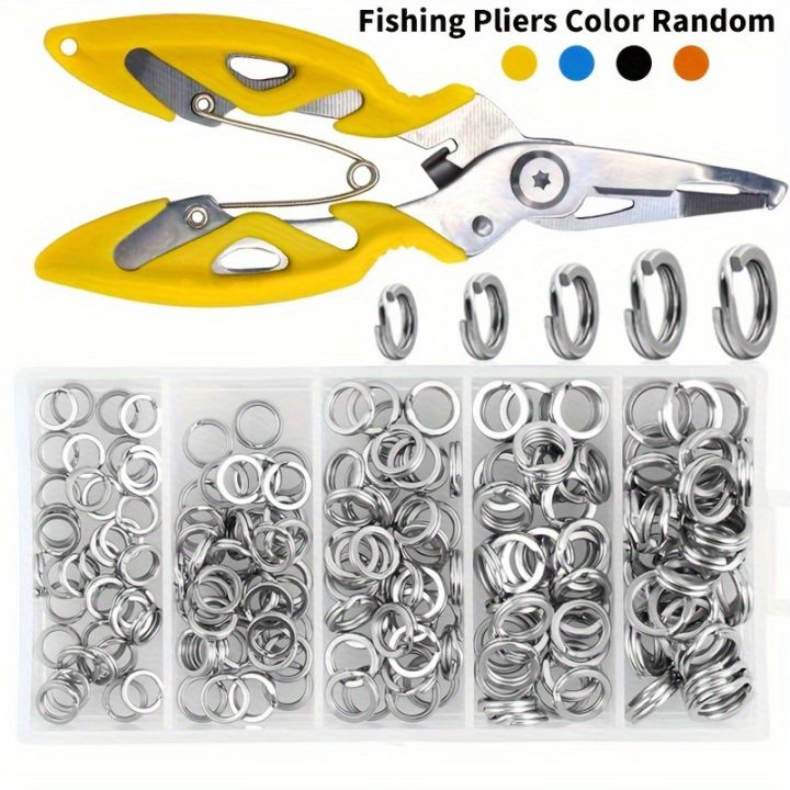 100pcs/200pcs%20High%20Strength%20Heavy%20Stainless%20Steel%20Split%20Ring%20Lure%20Connector%20with%20Fishing%20Pliers%20-%20Image%204