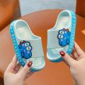 Children's Indoor Home Slippers Anti-Slip Odor Control Bathrooms Cartoon Cute PVC Material Flip Flops Boys Girls Summer Sandals.