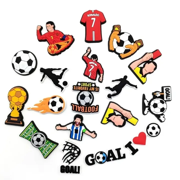 18PCS%20Soccer%20Sports%20Theme%20Hole%20Shoes%20Charms%20Packs%20Decoration%20Set%20Boys%20Men%20Football%20Style%20Buckle%20Slipper%20Sandals%20Shoe%20Accessories%20-%20Image%207