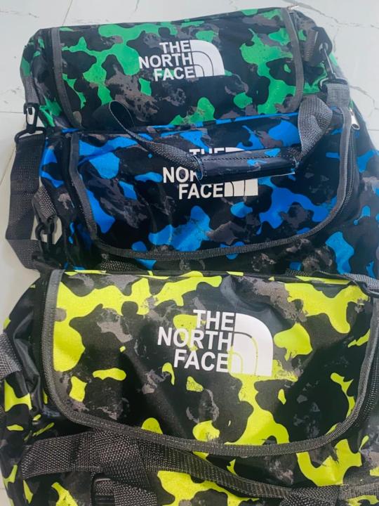 Cama bag, 3 in 1, north face backpack side bag, gym bag, traveling bag.