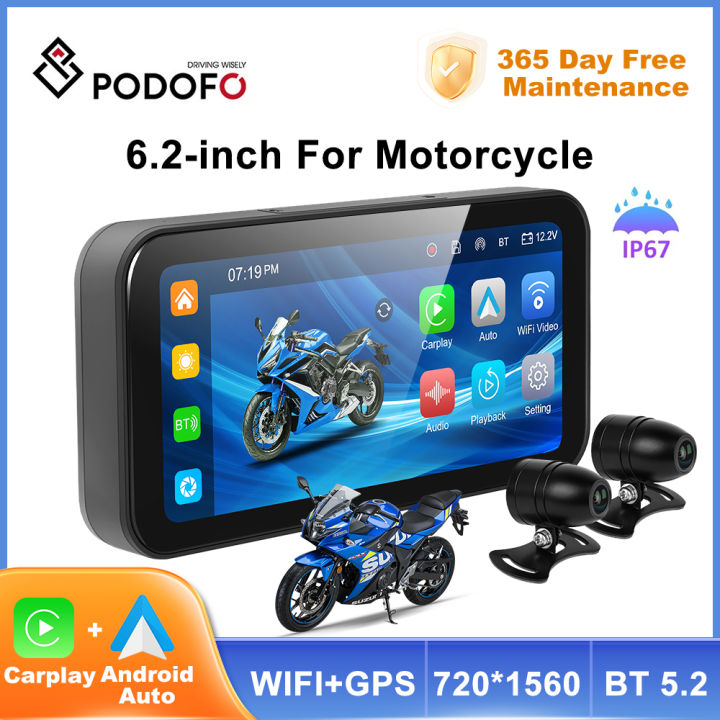 Podofo 6.25-inch Screen Carplay MP5 Portable Smart Player upports ...