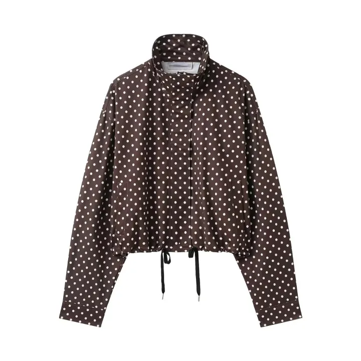 Womens%20Polka%20Dot%202%20Piece%20Set%20Casual%20Stand%20Collar%20Long%20Sleeve%20Crop%20Top%20And%20High%20Waist%20Shorts%20Outfit%20Spring%20Fashion%20Streetwear%20-%20Image%207