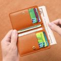Classic Designer PU Leather Small Purse for Men Short Simple Women's Purse Fashion Ultra Thin Credit Card Bag Coin Purse.