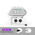 1200mAh Motorcycle Helmet Wireless Headset BT 5.0 Bluetooth Helmet Headset Voice Assistant Moto Earphone Motorbike Headphone.