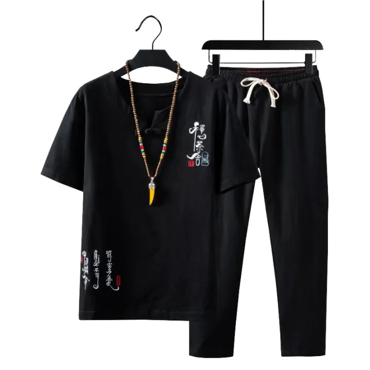 2024%20Summer%20Shirt%20+%20Trousers%20Suit%20Chinese%20Style%20Men%20Shirt%20Cotton%20and%20Linen%20Shirts%20Men's%20High%20Quality%20Casual%20Shirts%20Two%20Piece%20-%20Image%205